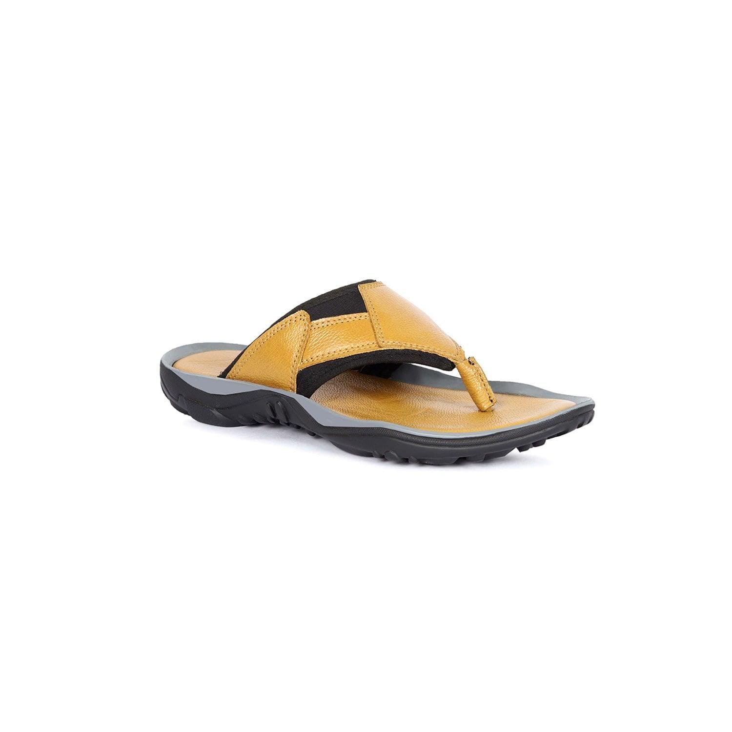 Men'S Slippers Leather Ad-205-6 - Fizzibyizzi