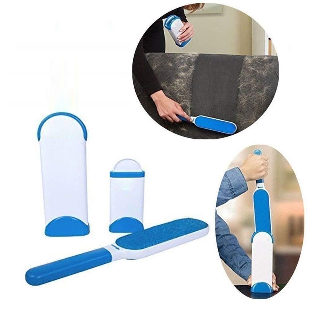 Pet Fur and Lint Remover Multi-Purpose Double Sided Self-Cleaning Brushes - Fizzibyizzi