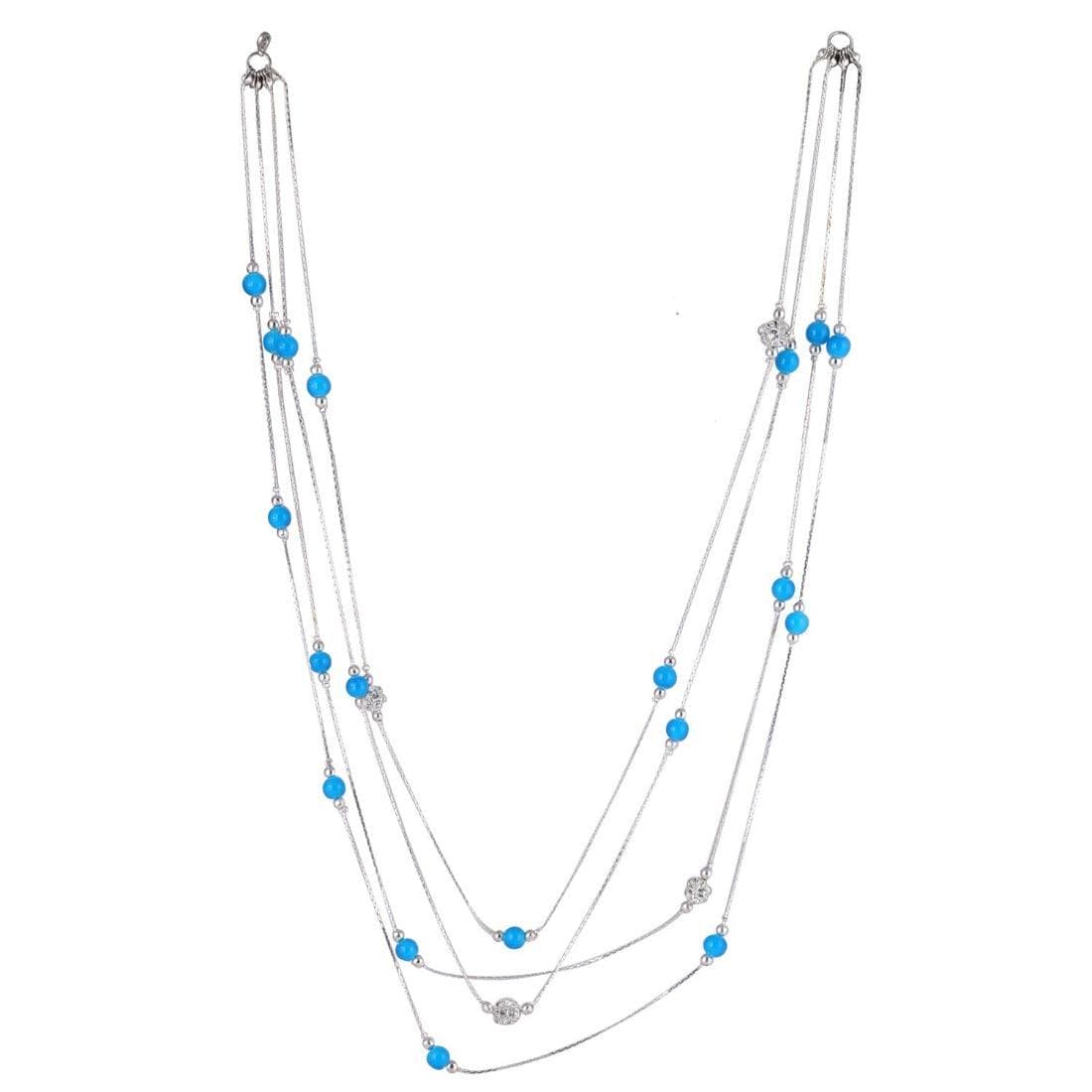 Floating Pearl Multilayer Necklace - Fizzibyizzicommerce