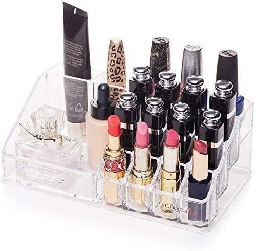 Acrylic Makeup Mascara Liner Brush Storage Lipstick Cosmetic Organizer - Fizzibyizzi